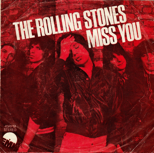 The Rolling Stones : Miss You (7", Single)