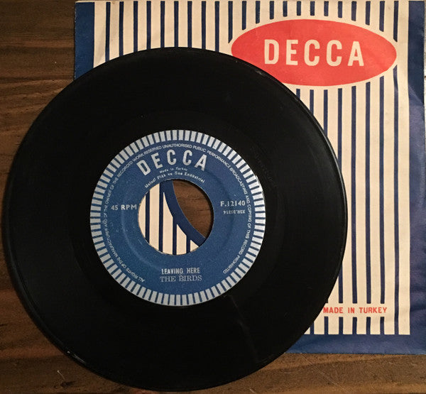 The Birds : Leaving Here  (7")