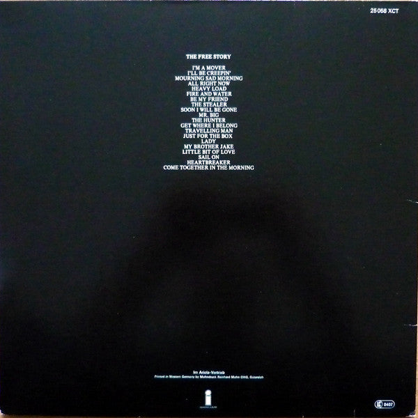 Free : The Free Story (2xLP, Comp, RE)