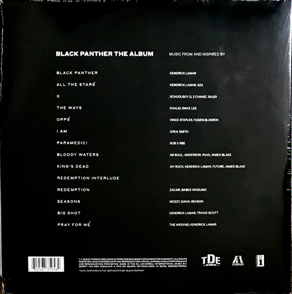 Various : Black Panther The Album (Music From And Inspired By) (2xLP, Album)