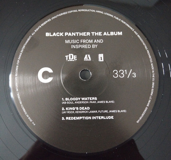 Various : Black Panther The Album (Music From And Inspired By) (2xLP, Album)