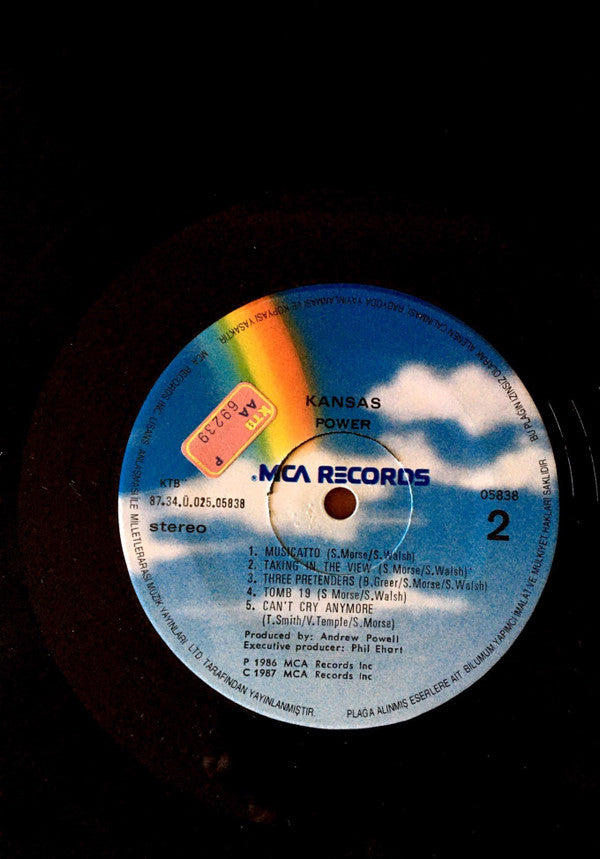 Kansas (2) : Power (LP, Album)