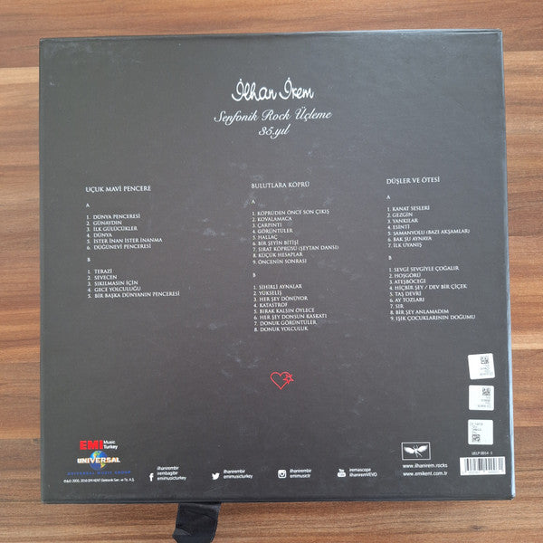İlhan İrem : Senfonik Rock Üçleme (Box, Comp, Ltd, RE, S/Edition, 28  + 3xLP, Album, )