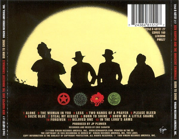Ben Harper & The Innocent Criminals : Burn To Shine (CD, Album)
