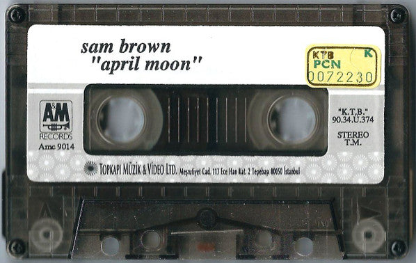 Sam Brown : April Moon (Cass, Album)