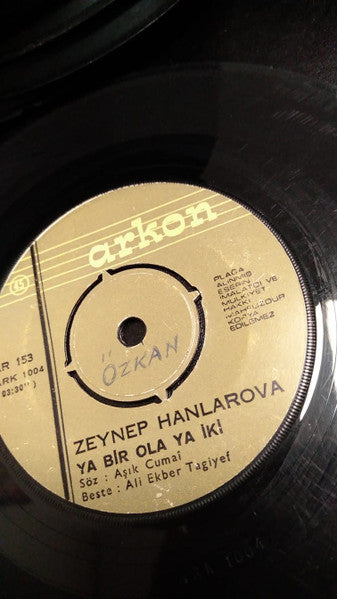 Зейнаб Ханларова : Benim Leylam (7", Single)