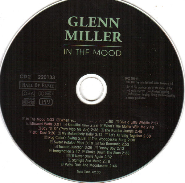 Glenn Miller : Hall Of Fame (5xCD, Comp + Box)