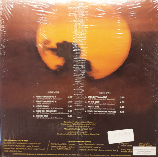 The Beginning Of The End : Funky Nassau (LP, Album, RE)