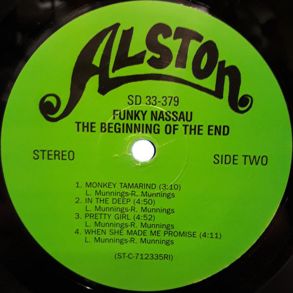 The Beginning Of The End : Funky Nassau (LP, Album, RE)