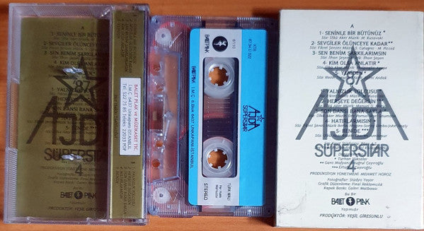 Ajda Pekkan : Süperstar 4 (Cass, Album, Car)
