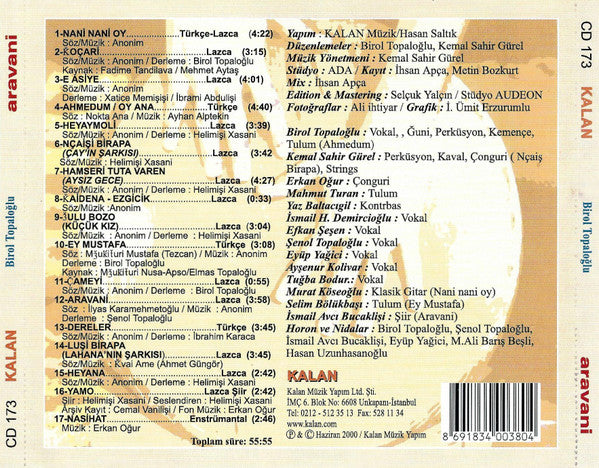 Birol Topaloğlu : Aravani (CD, Album)