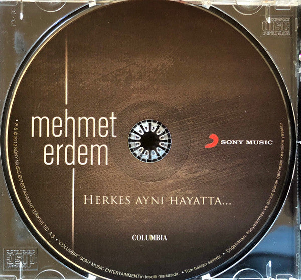 Mehmet Erdem : Herkes Aynı Hayatta... (CD, Album)