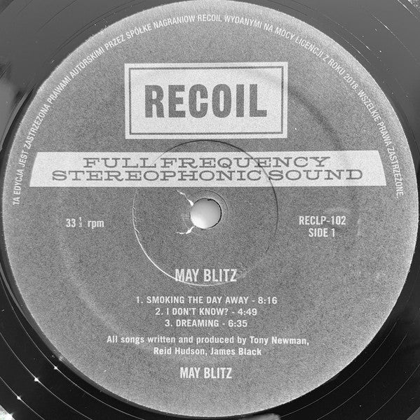 May Blitz : May Blitz (LP, Album, RE)