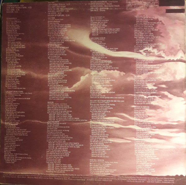 Deep Purple : Stormbringer (LP, Album)