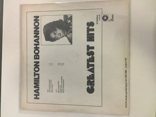 Hamilton Bohannon : Greatest Hits (LP, Comp)