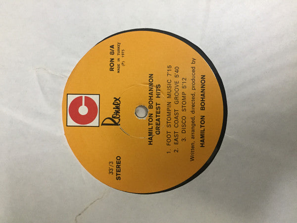 Hamilton Bohannon : Greatest Hits (LP, Comp)