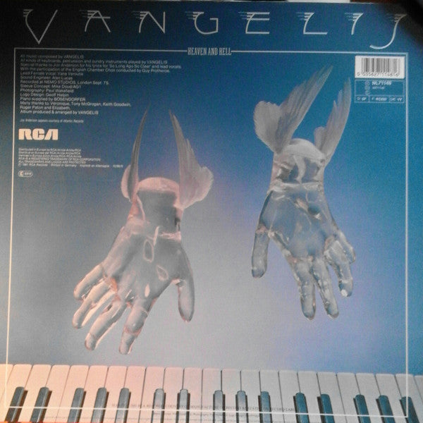 Vangelis : Heaven And Hell (LP, Album, RE)