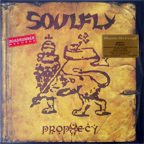 Soulfly : Prophecy (LP + LP, S/Sided, Etch + Album, Ltd, Num, RE, Gol)