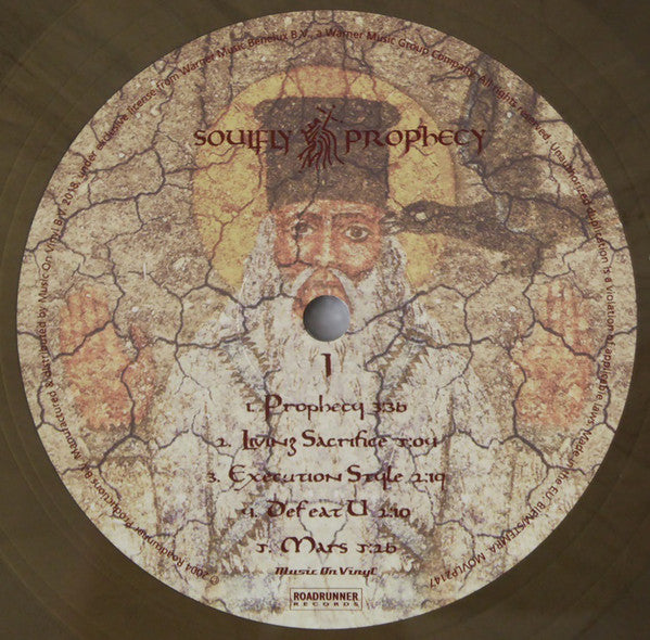 Soulfly : Prophecy (LP + LP, S/Sided, Etch + Album, Ltd, Num, RE, Gol)