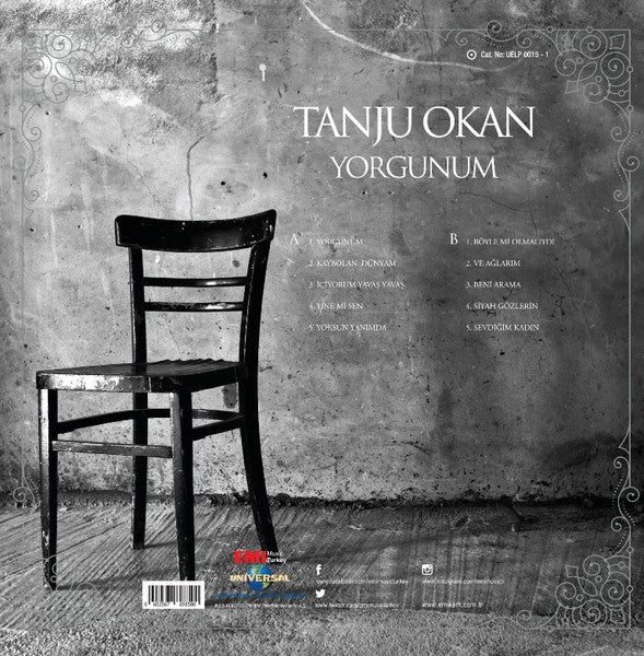 Tanju Okan : Yorgunum (LP, Album, RE)