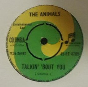 The Animals : The House Of The Rising Sun (7", Single)