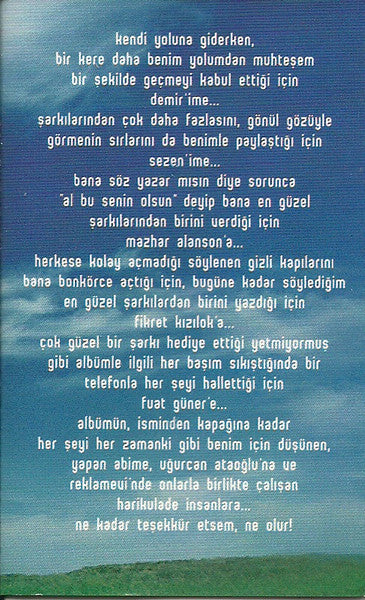 Sertab Erener : Turuncu (Cass, Album)