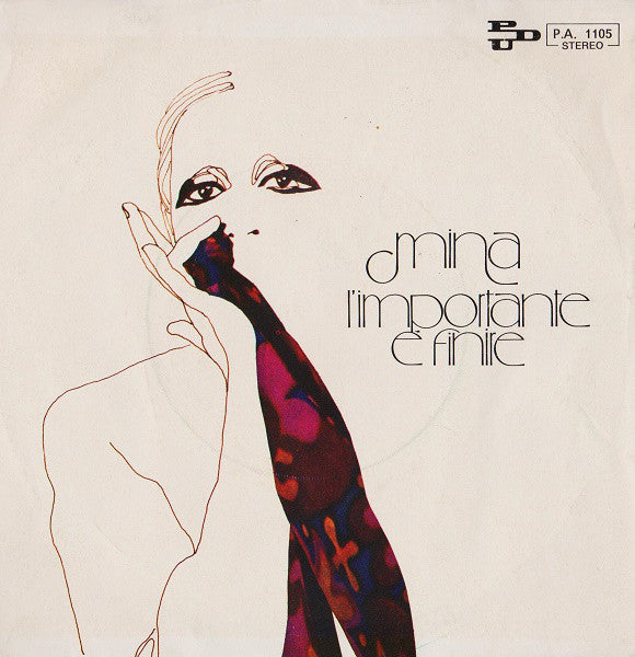Mina (3) : L'Importante È Finire (7", Single)
