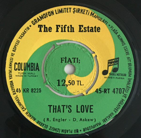 The Fifth Estate : Do Drop Inn / That's Love (7", Single)