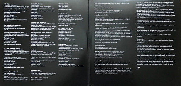 Marcus Miller : Laid Black (2x12", Album, 180)