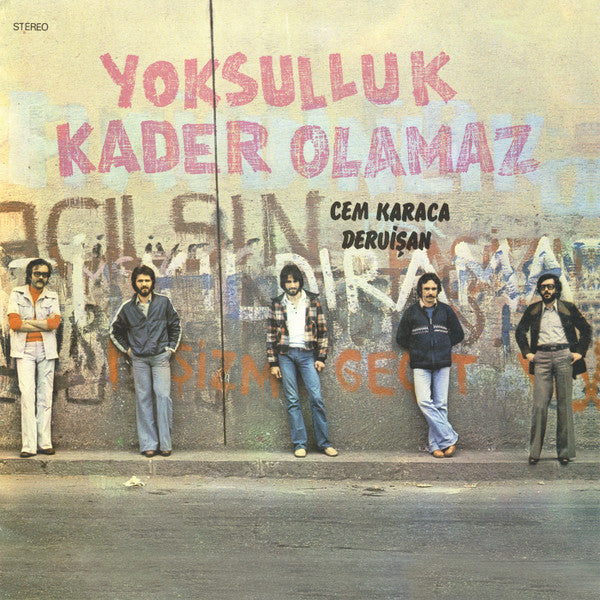 Cem Karaca, Dervişan : Yoksulluk Kader Olamaz (LP, Album, RE)