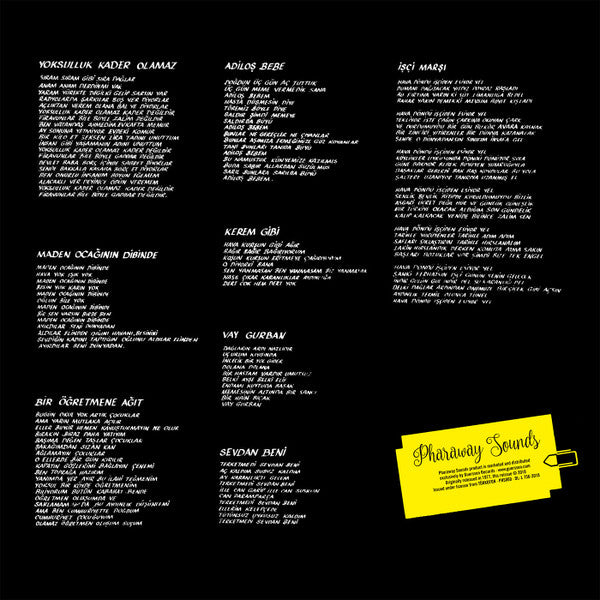 Cem Karaca, Dervişan : Yoksulluk Kader Olamaz (LP, Album, RE)