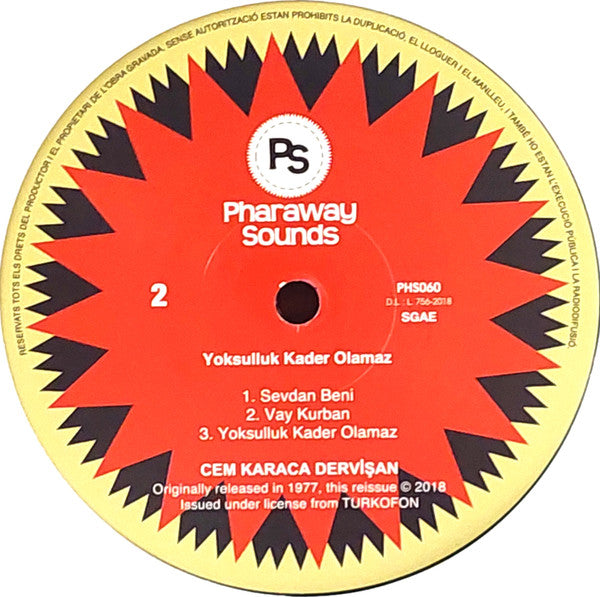 Cem Karaca, Dervişan : Yoksulluk Kader Olamaz (LP, Album, RE)