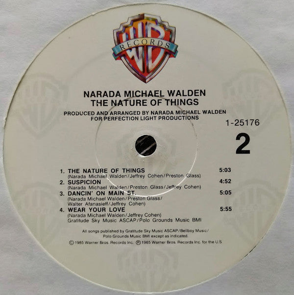 Narada Michael Walden : The Nature Of Things (LP, Album, All)