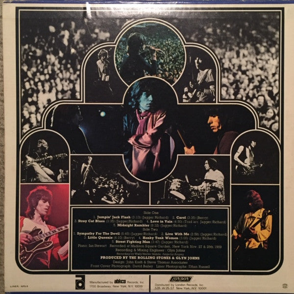 The Rolling Stones : Get Yer Ya-Ya's Out! (The Rolling Stones In Concert) (LP, Album, Phi)