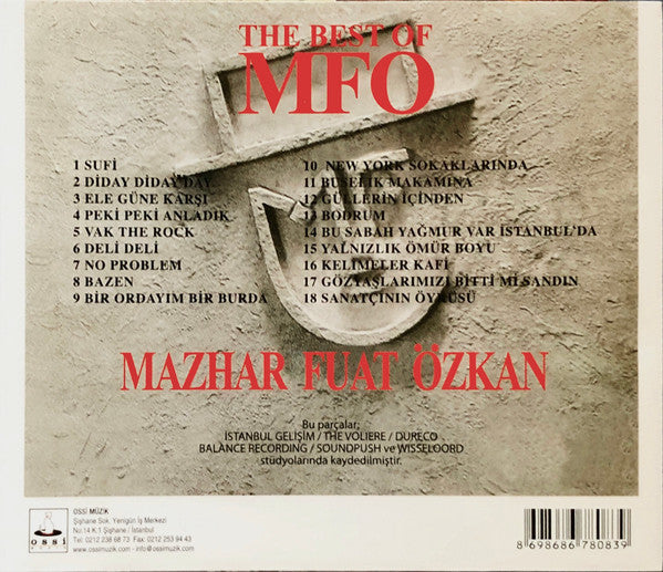 MFÖ : The Best Of MFÖ (CD, Comp, RE, RM)