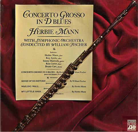 Herbie Mann : Concerto Grosso In D Blues (LP, Album)