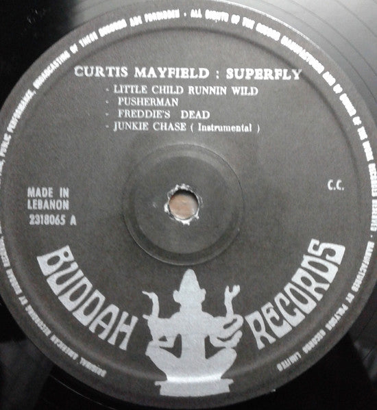 Curtis Mayfield : Super Fly (LP, Album)