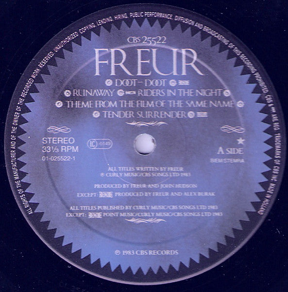 Freur : Doot-Doot (LP, Album)