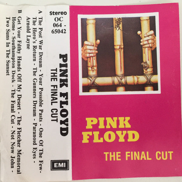Pink Floyd : The Final Cut (Cass, Album)