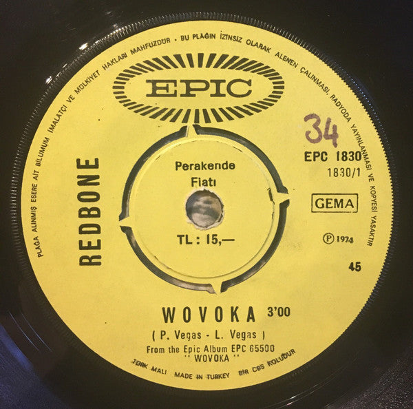 Redbone : Wovoka (7", Single)