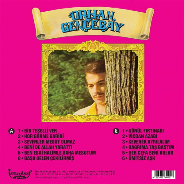 Orhan Gencebay : Bir Teselli Ver (LP, Comp, Mono, RE)