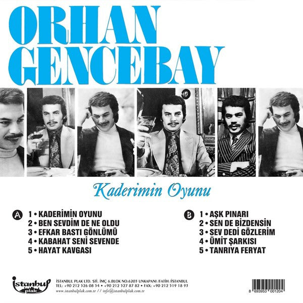 Orhan Gencebay : Kaderimin Oyunu (LP, Comp, RE)