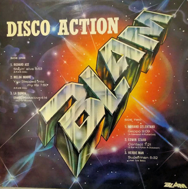 Various : Blam Disco Action (LP, Comp)