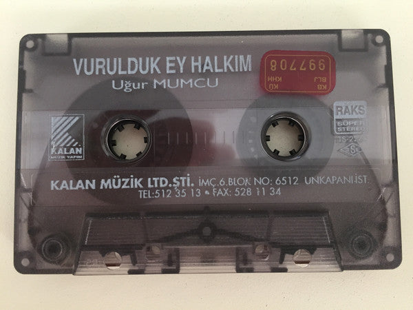 Fikret Kızılok : Vurulduk Ey Halkım (Cass, Album, Promo)