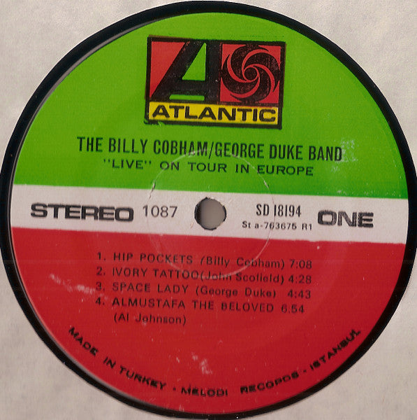 The Billy Cobham / George Duke Band : "Live" On Tour In Europe (LP, Album)