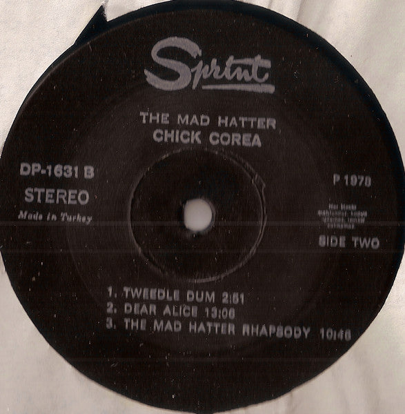 Chick Corea : The Mad Hatter (LP, Album)