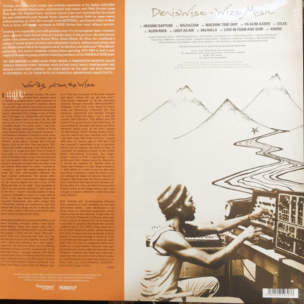 Dennis Weise : Wize Music (LP, Comp)