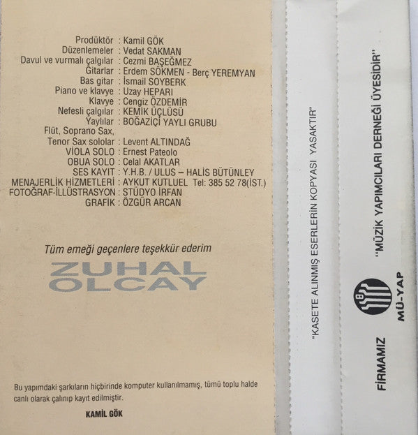 Zuhal Olcay : İki Çift Laf (Cass, Album)