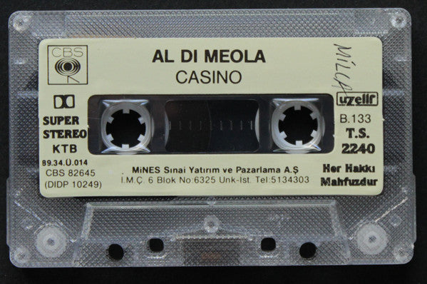 Al Di Meola : Casino (Cass, Album)