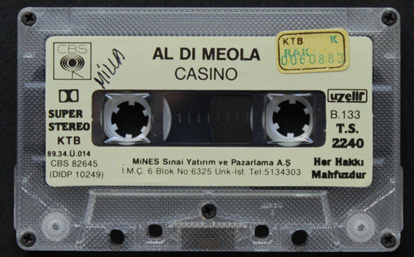 Al Di Meola : Casino (Cass, Album)